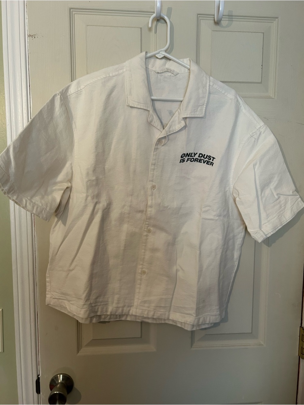 Zara cropped button up